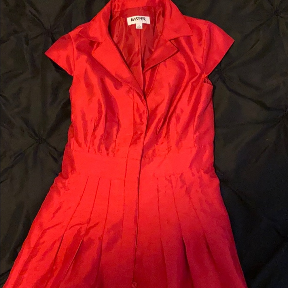 Kasper Red Dress